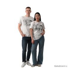 Футболка с авторским принтом от интернет магазина BaikalBrand
