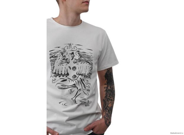 Изображение "Танец принцессы" на футболке крупным планом