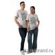 Модели в футболках от BaikalBrand, в полный рост, авторский принт